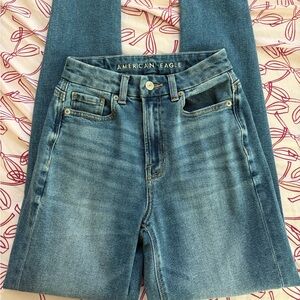 American Eagle Outfitters Blue High Rise Jeans
